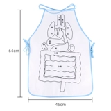 Физиологичный фартук для детского сада, нетканые учебные пособия, органы тела, обучение, наука