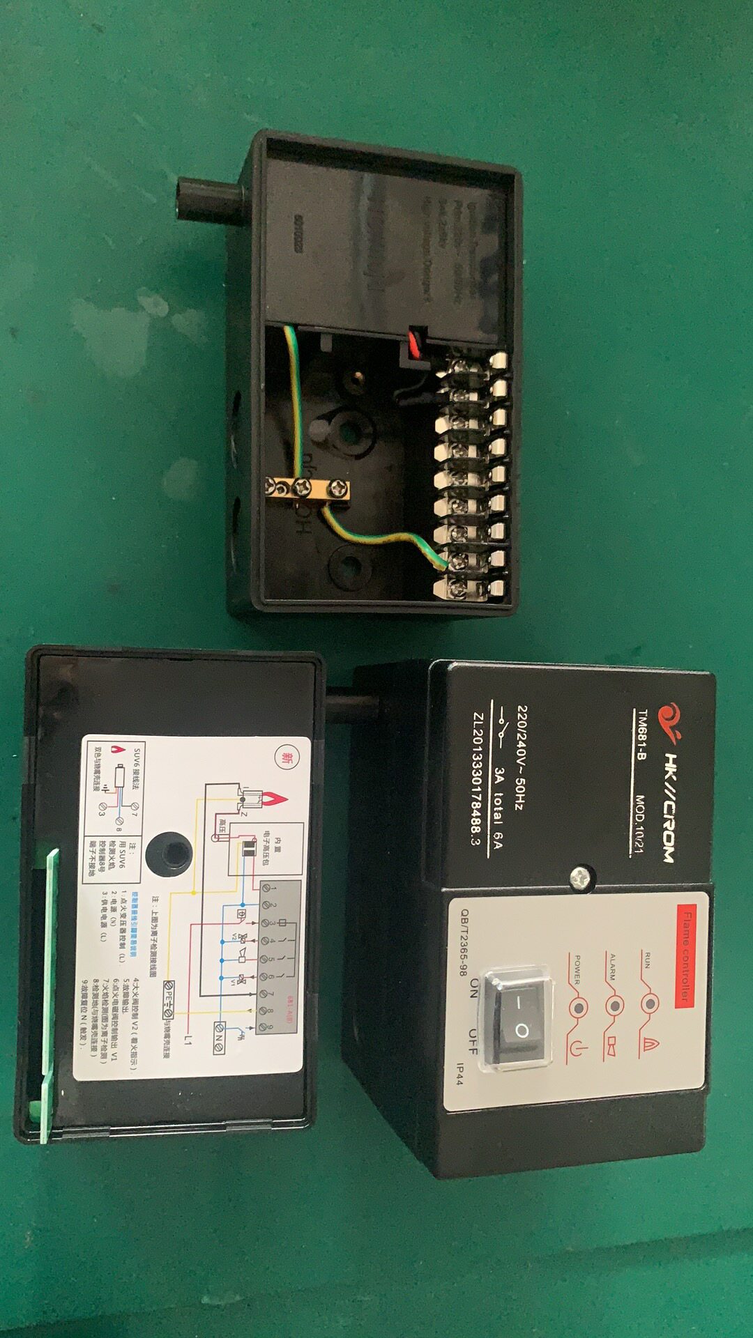 TM681-A TM681-B TM681-C TM681-D burn automatic ignition controller