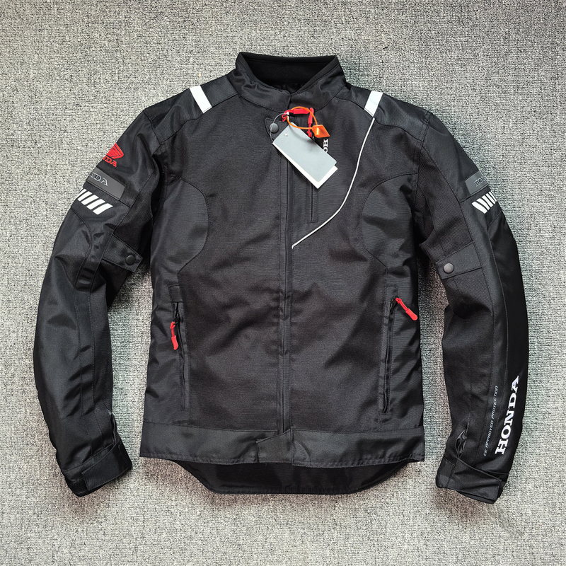 New Motorcycle Riding Jacket, Suitable for All Seasons, Winter Windproof and Warm, Motorcycle Off-Road Jacket, Anti-Fall and Wear-Resistant, Black New Motorcycle Riding Jacket, Suitable for All Seasons, Winter Windproof and Warm, Motorcycle Off-Road Jacket, Anti-Fall and Wear-Resistant, Black