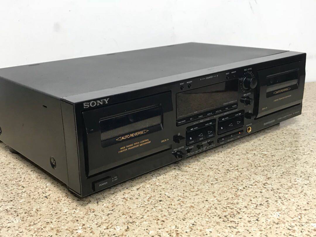 SONY Sony TC-WR-665S Dual-deck tape recorder automatic reverse playback Dolby S original import