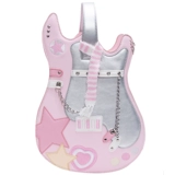 HIATUS Оригинальная розовая креативная гитара, милый шарф, милая сумка через плечо на ремне, надевается на плечо