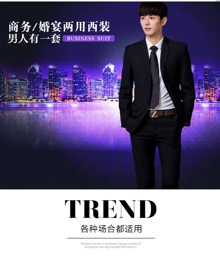 Bộ đồ vest nam ba mảnh cỡ trung tuổi quần dài nam