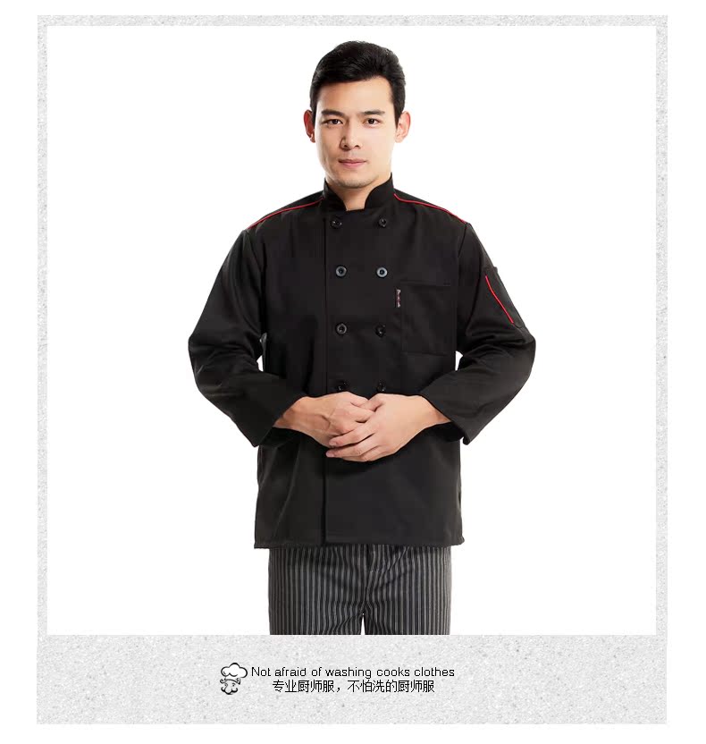 Tenue de cuisinier en coton - Ref 1911205 Image 16