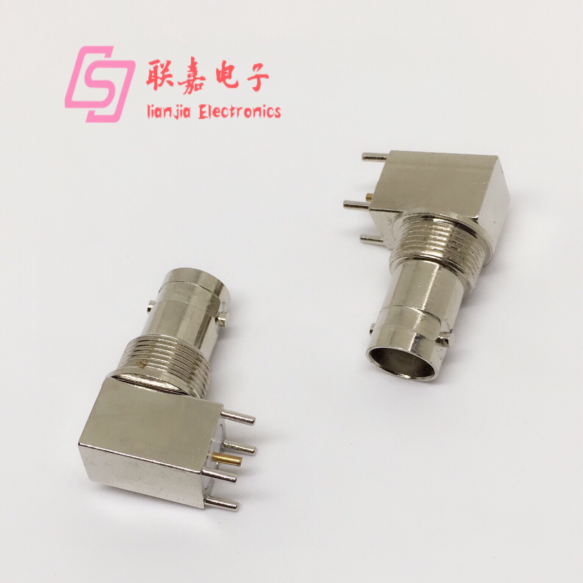 Pure copper connector BNCKWE 50 Ohm Q9 four-foot meniscus video surveillance joint 29MM-Taobao