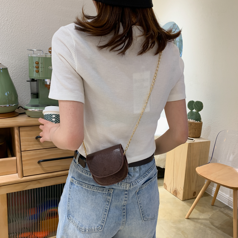 Mở túi túi mới phụ nữ nhỏ 2020 mới Chao Han phiên bản của người hâm mộ thời trang đơn giản dễ thương một vai túi túi túi stiletto