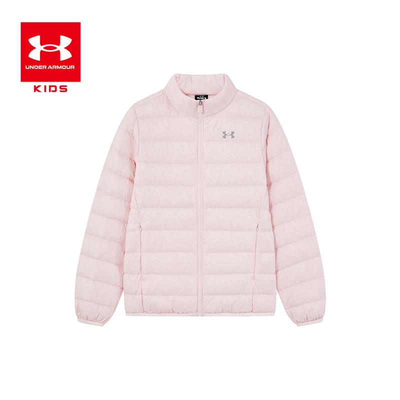 Under Armour Kidsren's Lightweight down Jacket 2026 Autumn and Winter New Style Comfortable and Warm Fashionable Casual Tops for Boys and Girls