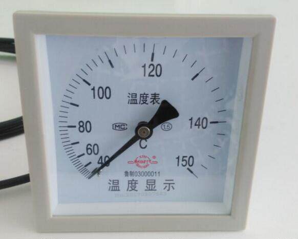 温度表40-150℃摄氏度带探头淄博新时代压力表山东新华灭菌器配件