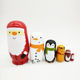 Children's Russian matryoshka wooden Christmas gift