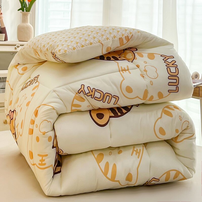10 kg quilt winter is heated by core heating single student dorm double air conditioning spring and autumn four season general cotton vein