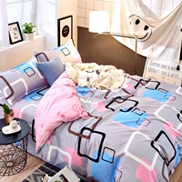 Shuai Yi quilt đơn 150 200 220 ký túc xá đại học với 1,5 1,8 2 m m mui đôi - Quilt Covers 	chăn ga gối đệm phao	