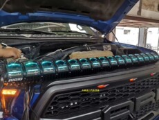 тюнинг фар 美国rigid汽车条灯10寸20寸30寸50寸改装射灯神灯肾灯猛禽牧马人 JEEP