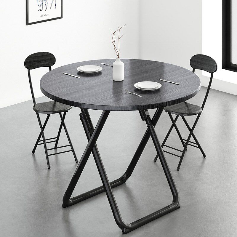 Demolition and foldable dining table Zhuo Di Zhichosang foldable table dormitory simple dining table rental room household dining table chair simple