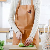 Home Kitchen Apron waterproof and greaseproof Women Fashion Korean version Home Kitchen anti-fouling Anti-oil home hood Waistcoat Waistcoat