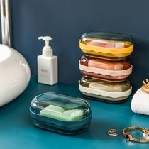 Travel soap box containing with cover light lavish box portable carrying mini-sealed soapbox for business trips