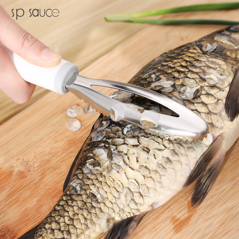 Fish Scale Shave Scalper 304 stainless steel scraped fish scale Go to fish scale Divine Instrumental Slam brushes Home Tools to kill fish knives