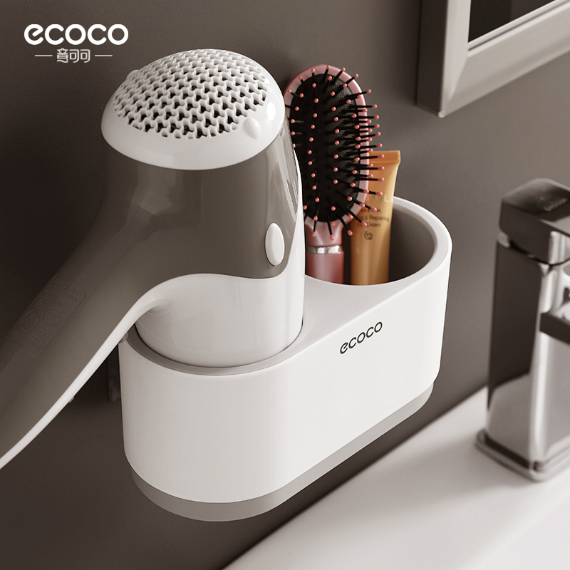 Hair Dryer Rack Free of perforated Bathrooms Dressing Room Toilet housing Wall-mounted Hair Dryer Rack Hair Dryer Shelf