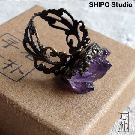 Bague Femme OTHER   en Cristal naturel pierre semi-precieuse - Ref 3087750 Image 1