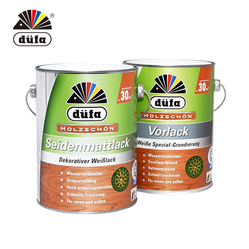 German all Fangoyan FULL EFFECT ENVIRONMENTAL PROTECTION WOOD LACQUERED COLOR LACQUERED SUIT 5L PRIMER * 1 FACE PAINT * 1 INDOOR WATER PAINT