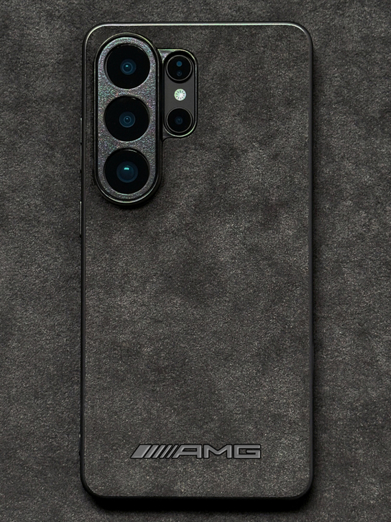 AMG Textured Embossed Emblem Samsung Phone Case