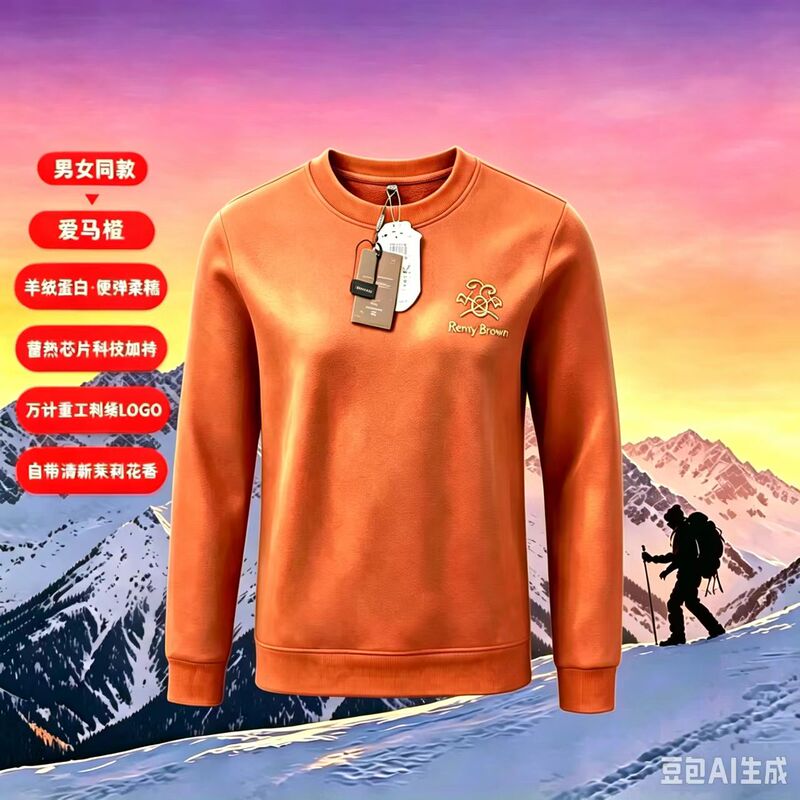 [Outlet Clearance] [Italian Reni Brown] Cashmere Protein Sweatshirt 518518