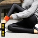2018 mới mặc và nhung dày legging mùa thu và mùa đông quần đen chân quần bó sát size lớn thời trang nữ 2021