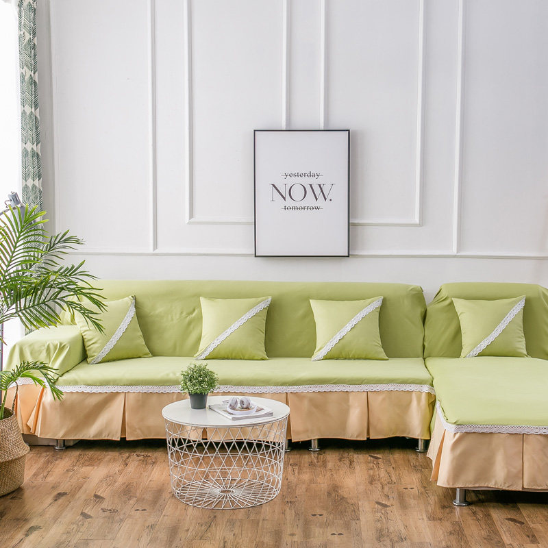 Solid color sofa towel sand release full cover sofa cover cloth guifei sofa cover all inclusive four seasons general net red Nordic