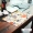 Hướng dẫn học sinh sóc xanh Nhật Bản placemat Bắc Âu chống trượt cách nhiệt chống vảy chống thấm bàn mat vải ăn mat khăn trải bàn kẻ caro