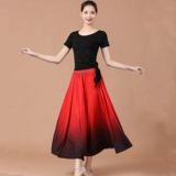 Танцующий комплект для спортзала, спортивная юбка для пожилых людей, для среднего возраста