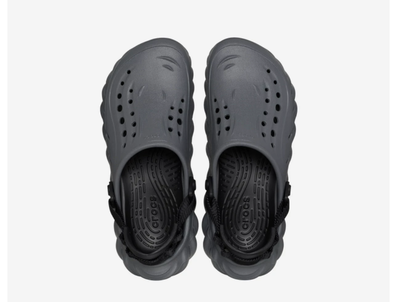 Самые удобные закрытые туфли на закрытой подошве из коллекции Echo CROCS Clogs с дырками, покупаются в Америке