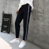Autumn and winter loose autumn pregnant women pants autumn wear 2017 new pregnancy tide mom leisure sports long pants