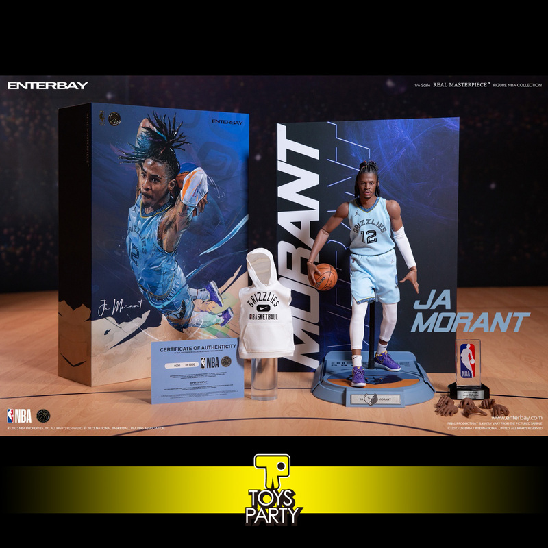 In Stock Enterbay Eb 1/6 Nba Memphis Grizzlies Ja Morant In Stock Enterbay Eb 1/6 Nba Memphis Grizzlies Ja Morant
