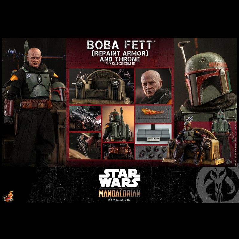 In Stock Ht 1/6 Tms055 Tms056 Star Wars the Mandalorian Boba Fett Throne In Stock Ht 1/6 Tms055 Tms056 Star Wars the Mandalorian Boba Fett Throne