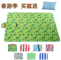 Spring Tours Picnic Mat Outdoor Portable Anti-Tide Mat Wild Cooking Camp Waterproof Thickened Beach Lawn Suburban Mat Oxford B