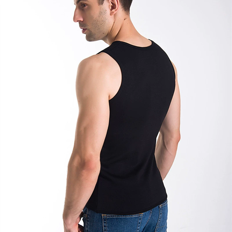 Áo vest nam oversized dày 300 pounds dày cộng với áo khoác nhung nhiệt đồ lót mùa đông XL cộng với vest béo đồ nam lịch lãm	