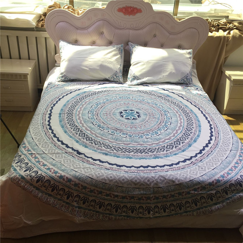 Foreign trade pure cotton quilt cover pillowcase Three sets 180 * 200cm All cotton covered with cover special price