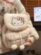 HelloKitty秋冬毛绒翻盖双肩包2023新款奶呼呼大容量百搭毛毛背包