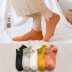 Vớ nữ Vớ mùa thu Mùa hè Cotton mỏng Vớ Hàn Quốc Gió thấp Giúp Hàn Quốc Dễ thương Thuyền Nhật Bản Phụ nữ - Vớ bông Vớ bông