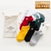 Vớ nam và nữ vớ cotton Phiên bản Hàn Quốc trong tuần vớ vớ mỏng thuyền vớ nam vớ nữ ống ngắn đôi tất nữ Nhật Bản tất đẹp Vớ hàng tuần