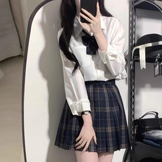 White moonlight shirt original jk shirt college style