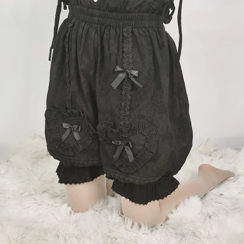 Хакондая Cotton safe leggings, genuine trousers, Lolita style, plus size