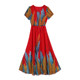 Chiffon Dress 2023 ສິ້ນກະໂປງຍາວຂອງແມ່ຍິງໃຫມ່ Super Fairy ແບບຊົນເຜົ່າ Slimming Seaside Vacation Beach Skirt