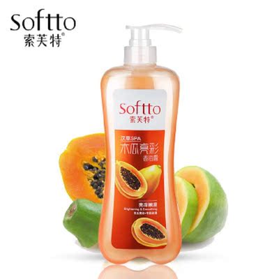 索芙特木瓜保湿香浴露1000g