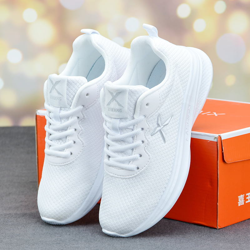 White Sneakers, Women's Running Shoes, Breathable Mesh Spring Casual Travel Shoes for Couples, Comfortable Soft-Soled Lightweight Mesh Shoes