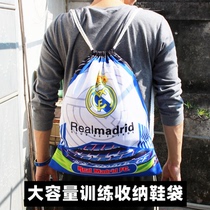 World Cup Football Backpack Real Madrid Barcelona C Ronaldo Messi Student World Cup Shoe Bag School Bag Training Bag Shoe Bag