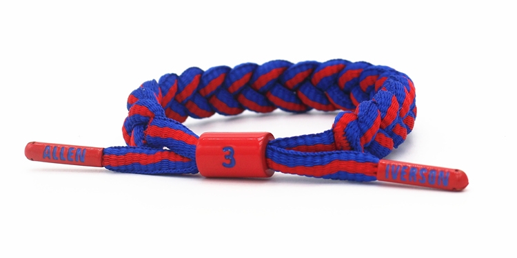 Vòng đeo tay bóng rổ Kobe Curry James Owen Harden Stars Lace Bracelet Thể thao Dây đeo cổ tay có thể điều chỉnh 	túi đựng giày bóng rổ