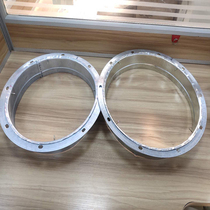 Kitchen range hood exhaust pipe exhaust duct fittings flange inner interface pipe straight through iron sheet joint