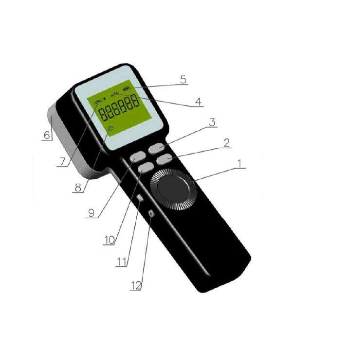 DSS-20 high-precision LED stroboscope hand-held speedometer static picture strobe light 990,000 (flash) turns