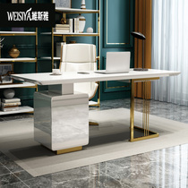 Light luxury childrens desks modern simple office desks and chairs computer desks home paint storage boys and girls writing desk