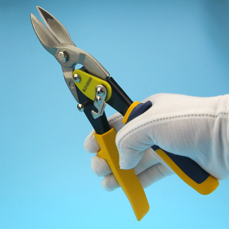 Paulli 10 inch aerial cut stainless steel scissors integrated ceiling keel special cut industrial metal sheet metal shears