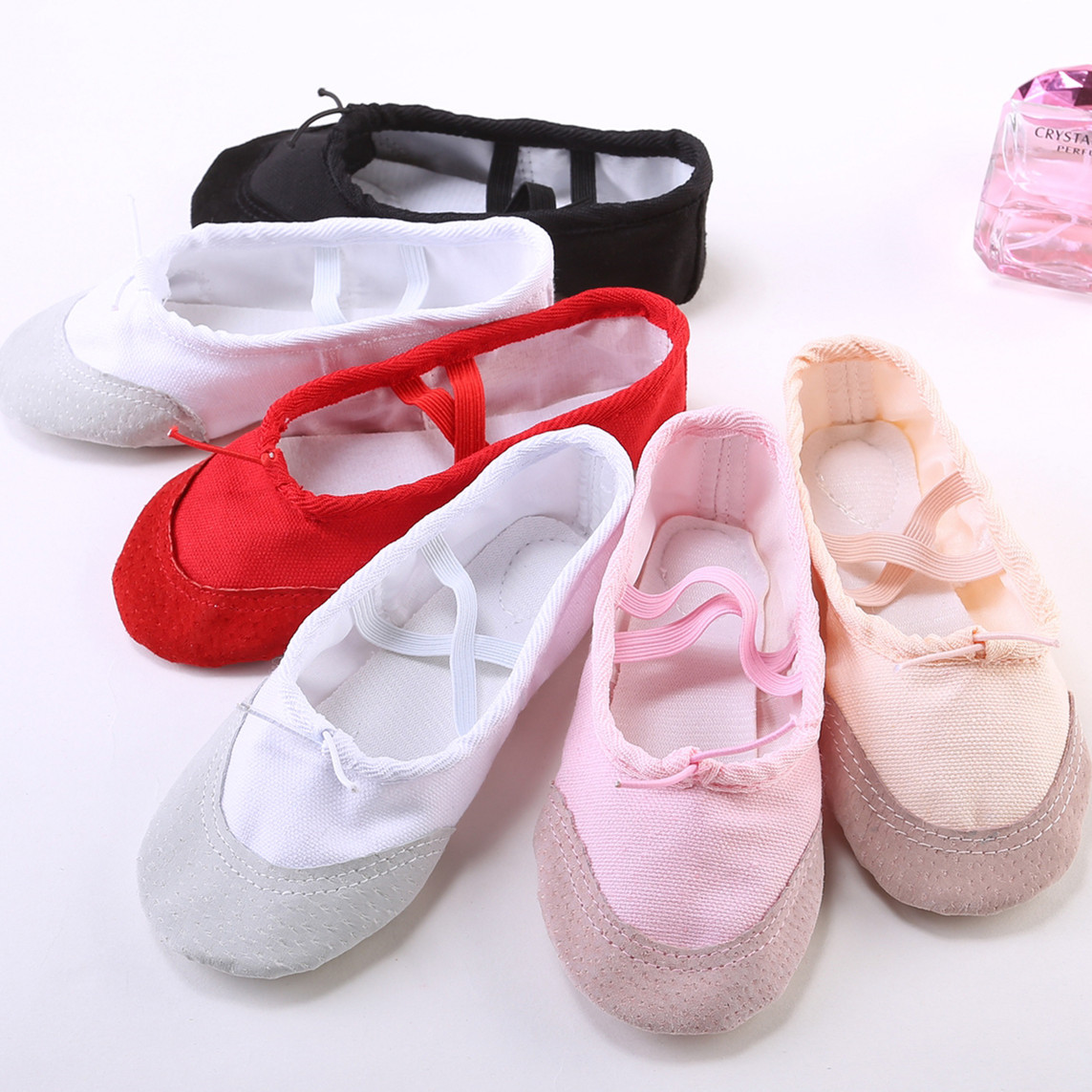 Ballet Dancing Shoes Cat Paw Shoes Practice Shoes Kindergarten Girl Cow Leather Soft Bottom Dance Shoes Cloth Shoes Daily Special Price